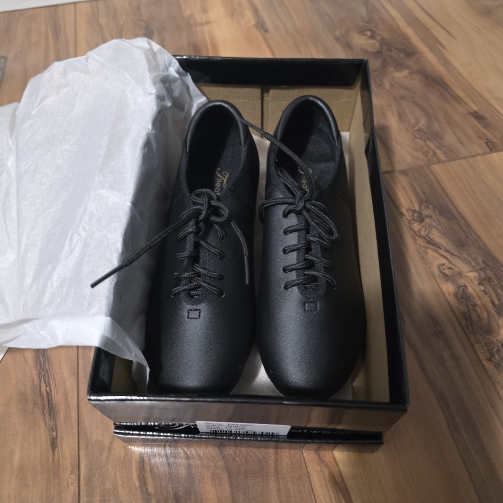 Theatrical Tap Shoes Black Youth 13W New
